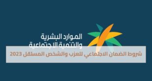 شروط الضمان الاجتماعي للعزب والشخص المستقل 2023